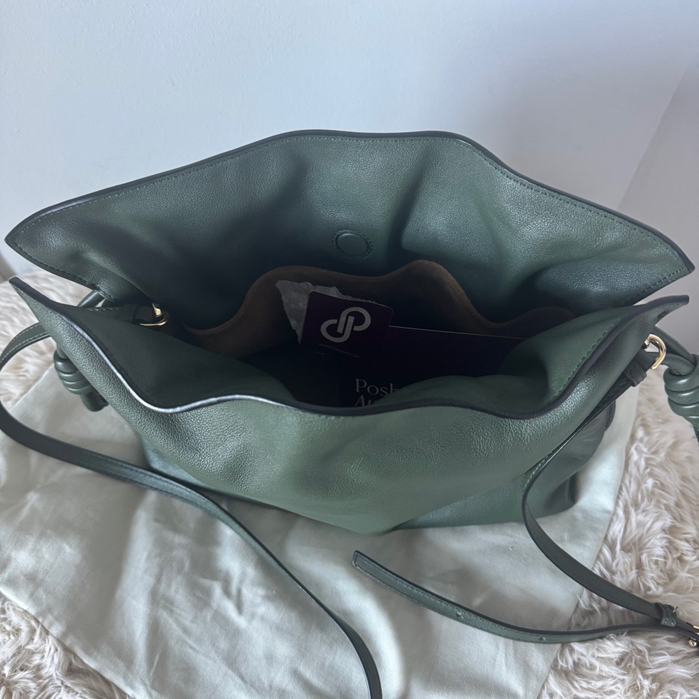 SOLD Loewe Flamenco, Green/ Vintage Khaki - Picture 11 of 14
